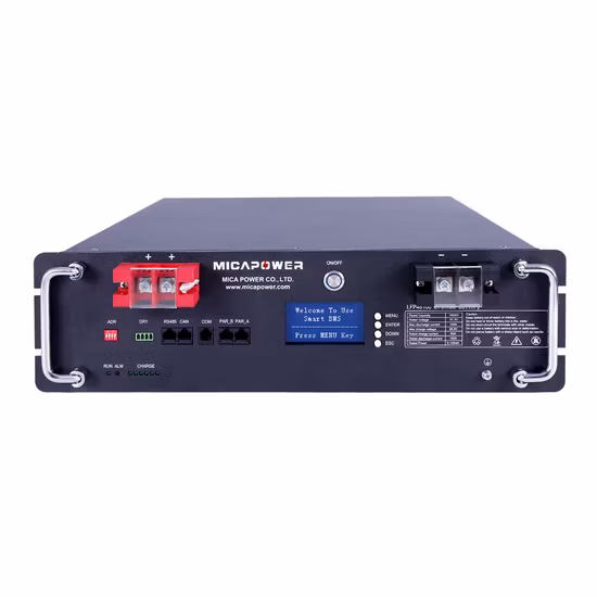 48V/51.2V LiFePO4 50/100/200/280ah Backup Lithium Battery for Telecom, Solar Inverter Storage